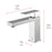 Elegant Lighting Jakob Vanity Faucet, Nickel