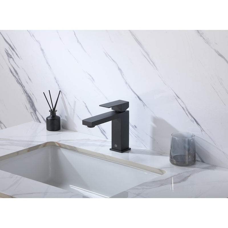 Elegant Lighting Jakob Vanity Faucet, Black