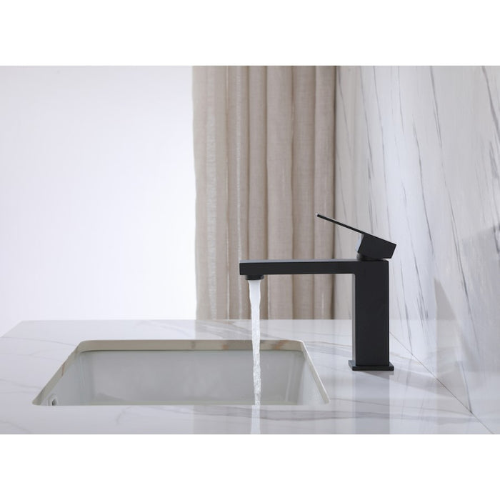Elegant Lighting Jakob Vanity Faucet, Black