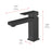 Elegant Lighting Jakob Vanity Faucet, Black