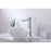 Elegant Lighting Jakob Vanity Faucet, Brushed Nickel
