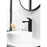 Elegant Lighting Jakob Vanity Faucet, Matte Black