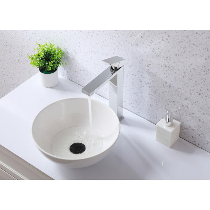 Elegant Lighting Jakob Vanity Faucet, Chrome