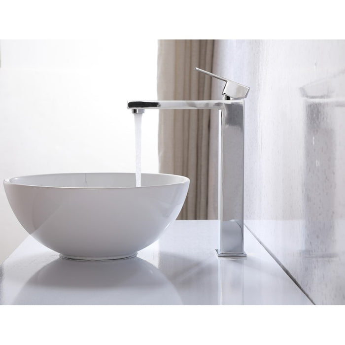 Elegant Lighting Jakob Vanity Faucet, Chrome