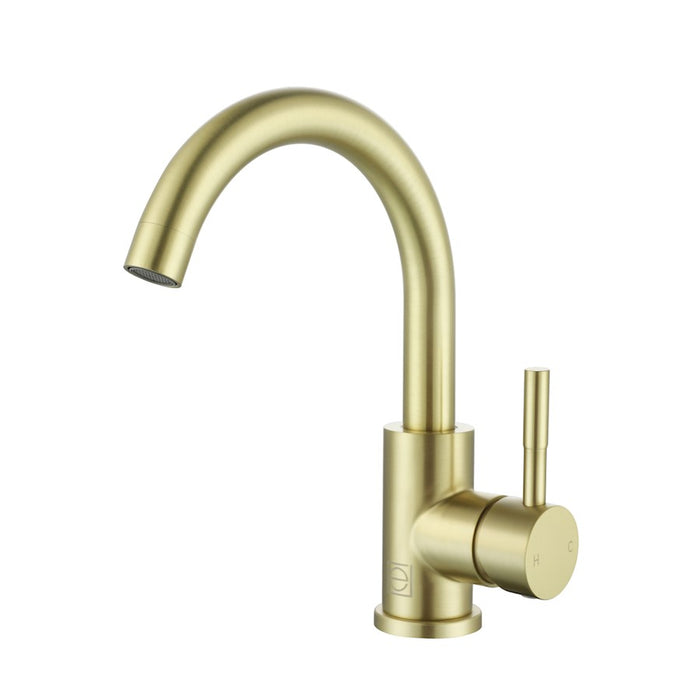 Elegant Lighting Louis Vanity Faucet, Brushed Gold