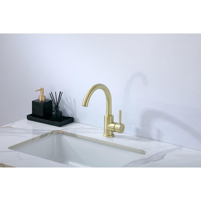 Elegant Lighting Louis Vanity Faucet, Brushed Gold