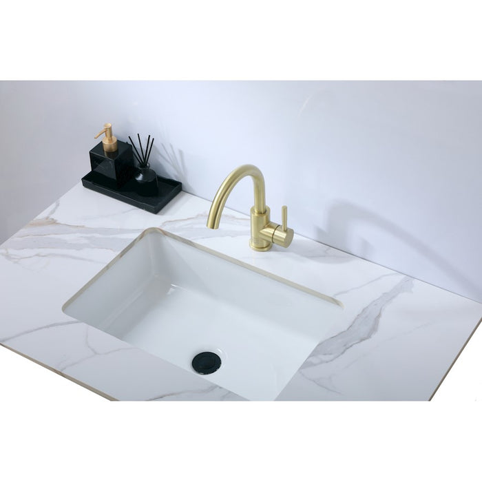 Elegant Lighting Louis Vanity Faucet, Brushed Gold