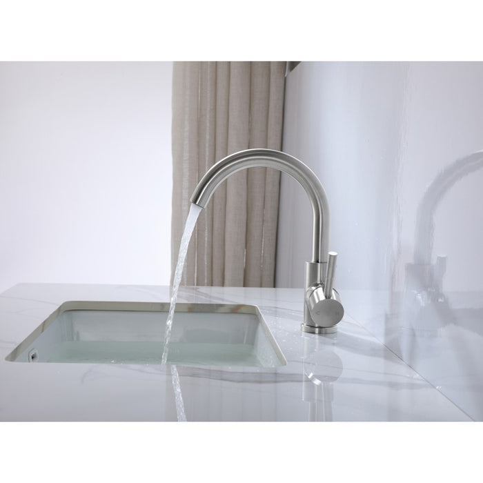 Elegant Lighting Louis Vanity Faucet, Brushed Nickel