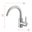 Elegant Lighting Louis Vanity Faucet, Brushed Nickel