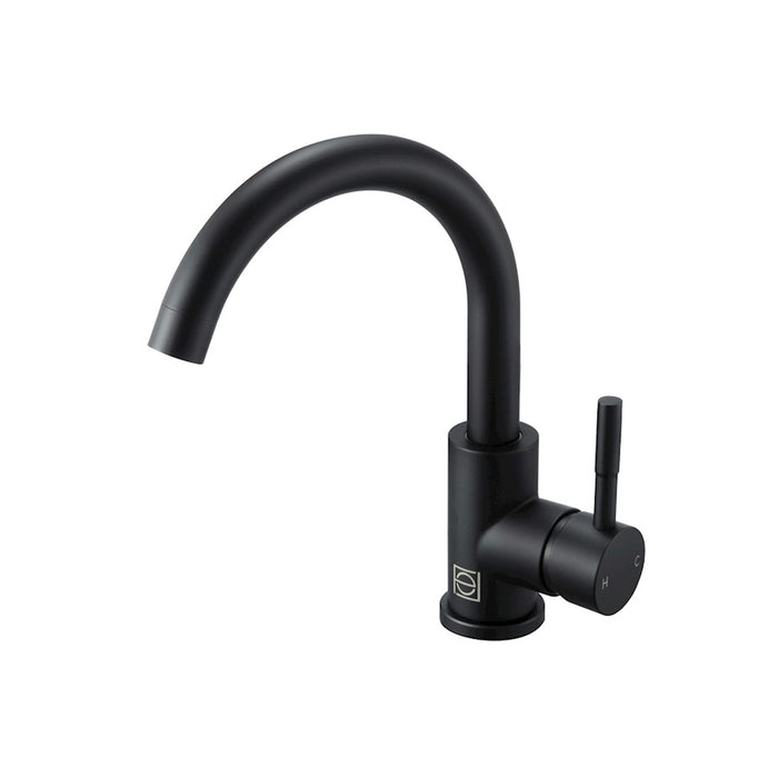 Elegant Lighting Louis Vanity Faucet, Matte Black