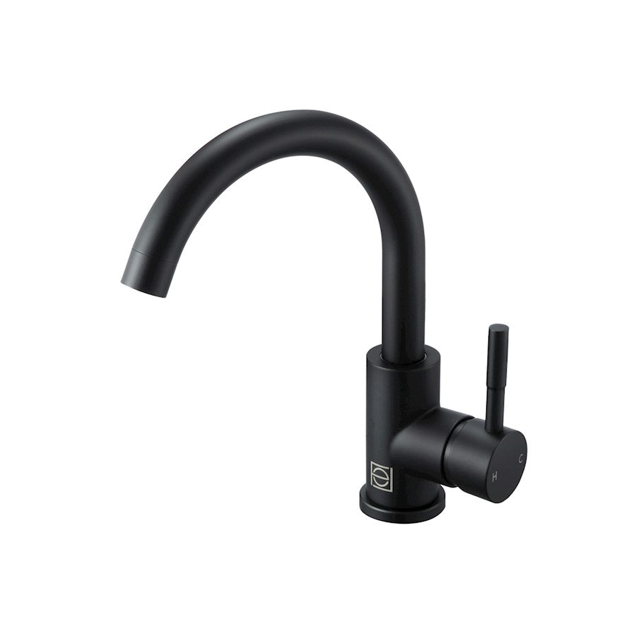 Elegant Lighting Louis Vanity Faucet, Matte Black