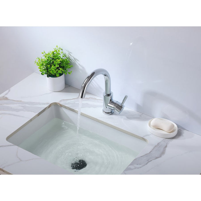 Elegant Lighting Louis Vanity Faucet, Chrome