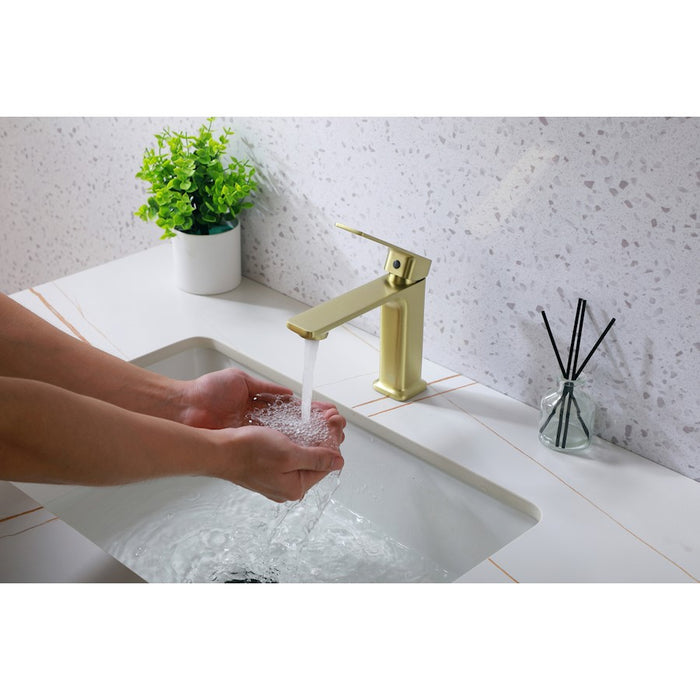 Elegant Lighting Lena Vanity Faucet, Gold