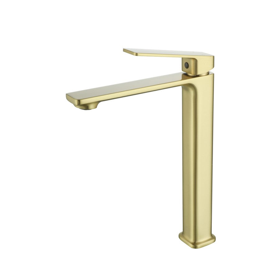 Elegant Lighting Lena Vanity Faucet, Brushed Gold