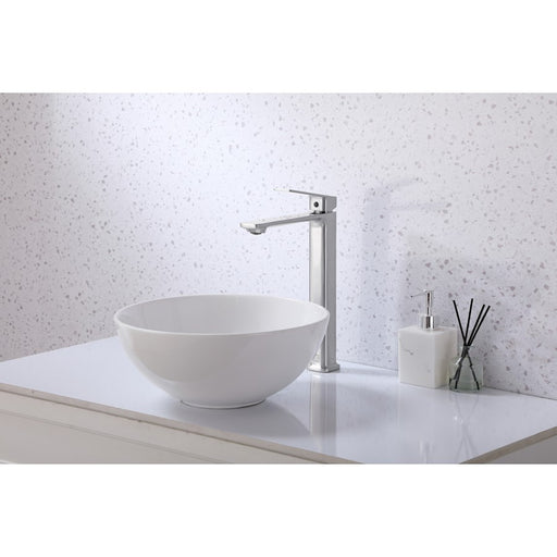 Elegant Lighting Lena Vanity Faucet, Brushed Nickel