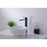 Elegant Lighting Lena Vanity Faucet, Matte Black