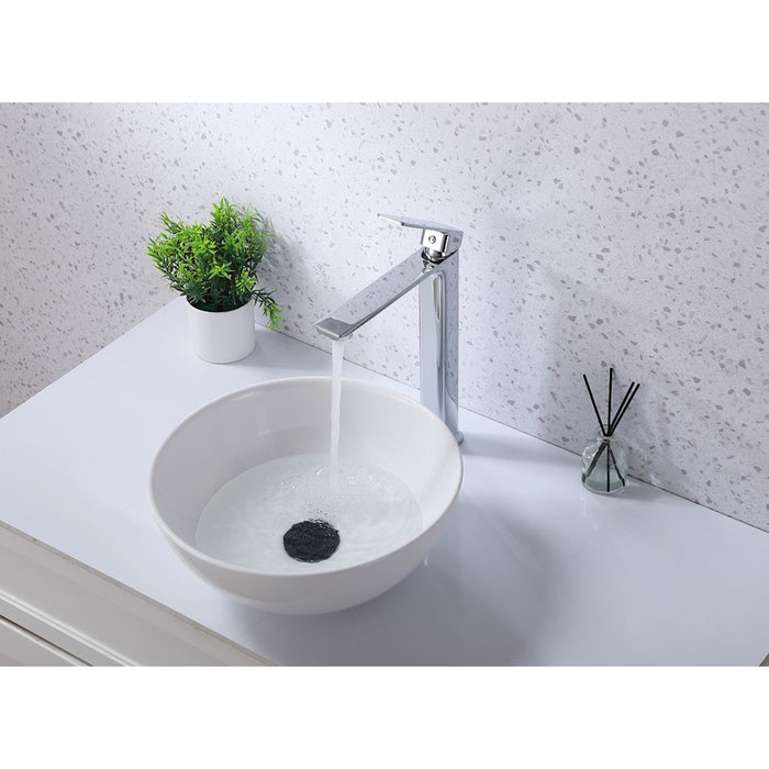 Elegant Lighting Lena Vanity Faucet, Chrome