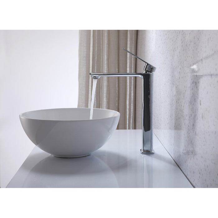 Elegant Lighting Lena Vanity Faucet, Chrome