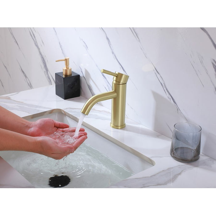 Elegant Lighting Victor Vanity Faucet, Gold