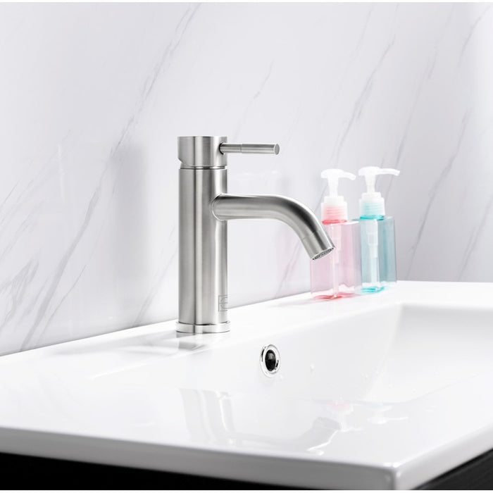 Elegant Lighting Victor Vanity Faucet, Nickel