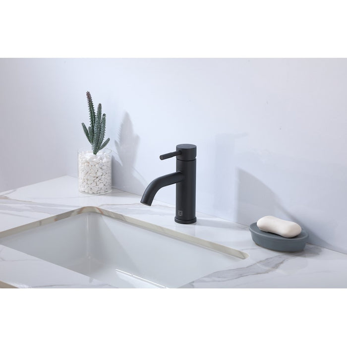 Elegant Lighting Victor Vanity Faucet, Black