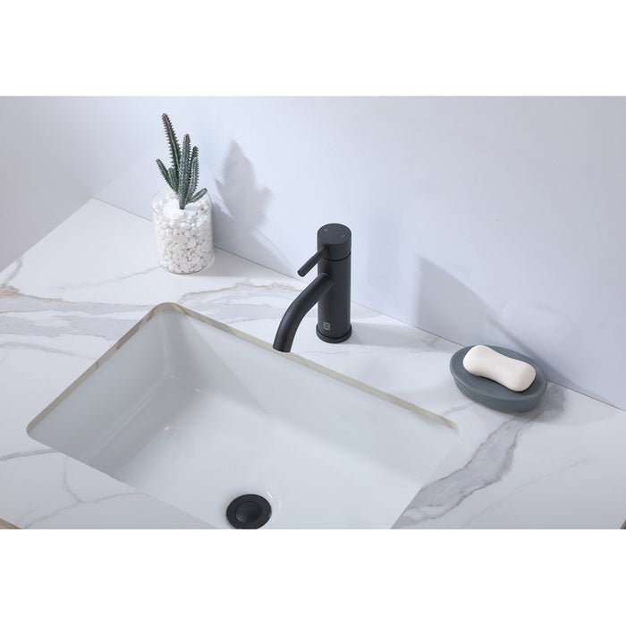 Elegant Lighting Victor Vanity Faucet, Black