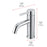 Elegant Lighting Victor Faucet, Chrome