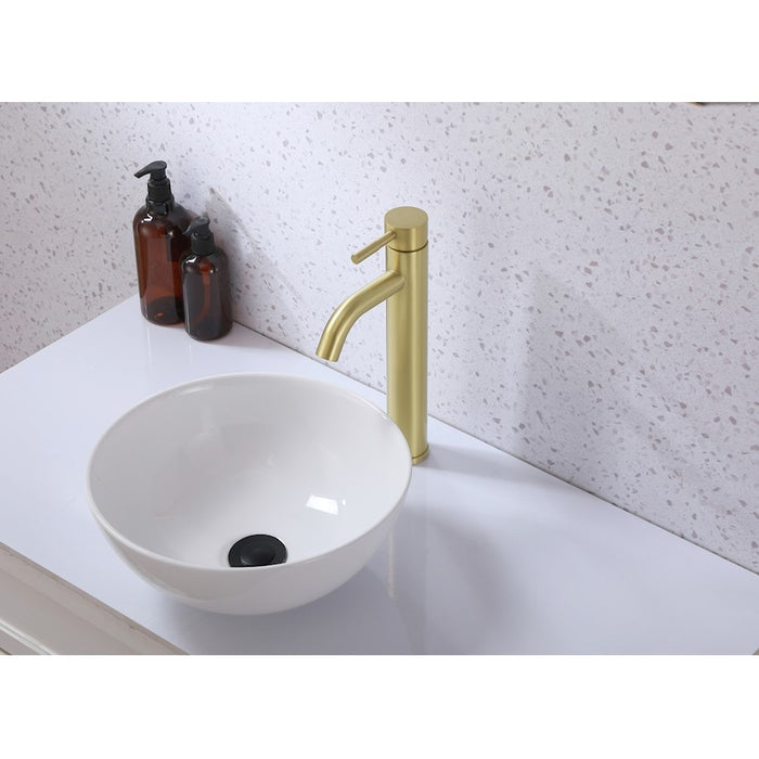 Elegant Lighting Victor Vanity Faucet, Brushed Gold