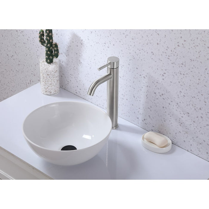 Elegant Lighting Victor Vanity Faucet, Brushed Nickel
