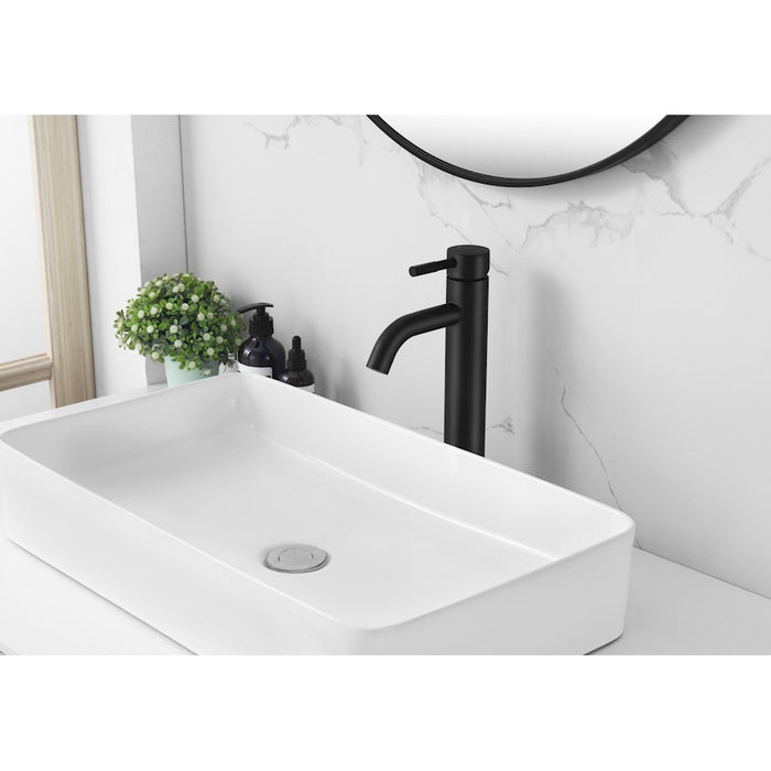 Elegant Lighting Victor Vanity Faucet, Matte Black
