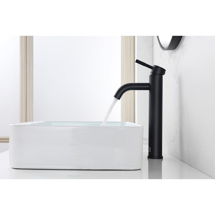 Elegant Lighting Victor Vanity Faucet, Matte Black