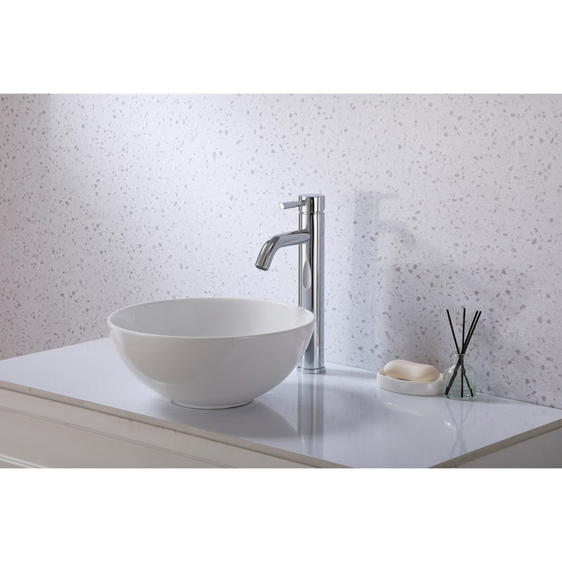 Elegant Lighting Victor Vanity Faucet, Chrome