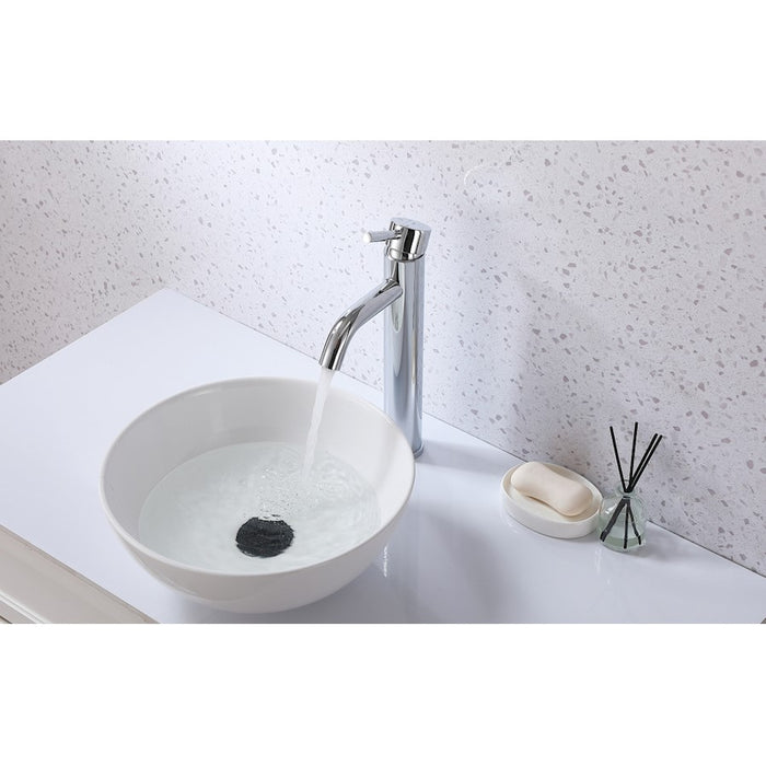 Elegant Lighting Victor Vanity Faucet, Chrome