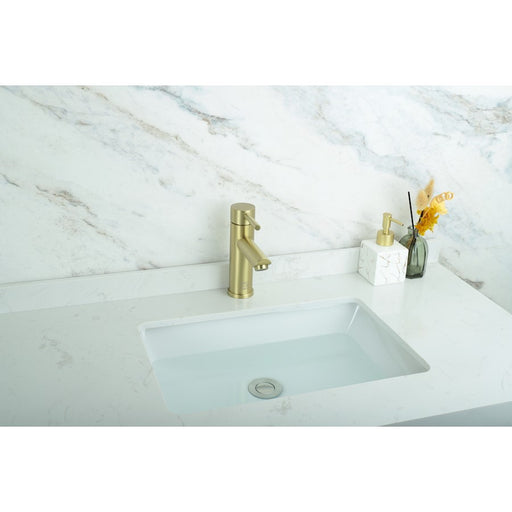 Elegant Lighting Mia Vanity Faucet, Brushed Gold