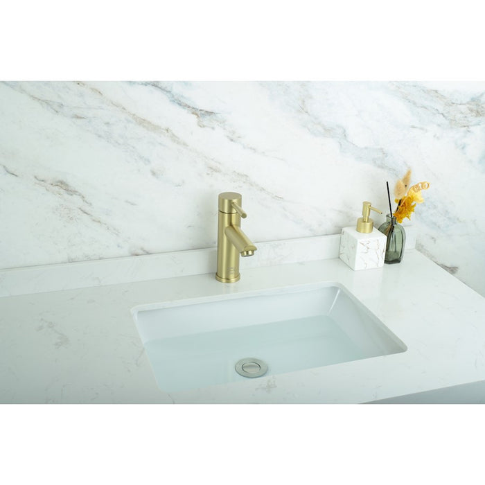 Elegant Lighting Mia Vanity Faucet, Brushed Gold