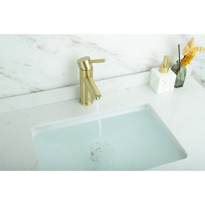 Elegant Lighting Mia Vanity Faucet, Brushed Gold