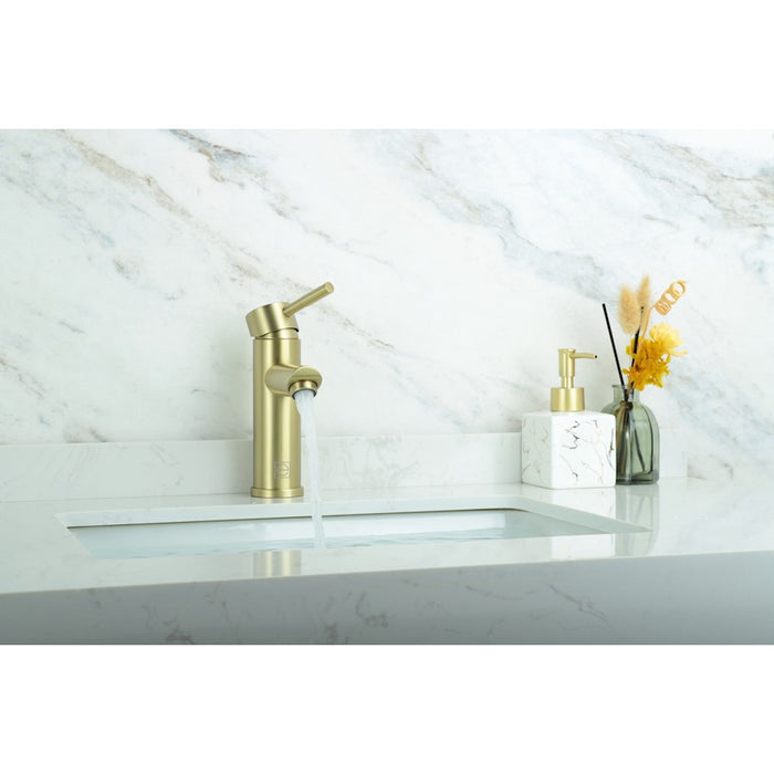 Elegant Lighting Mia Vanity Faucet, Brushed Gold