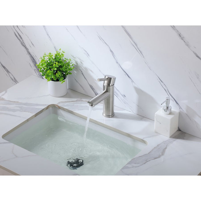 Elegant Lighting Mia Vanity Faucet, Brushed Nickel