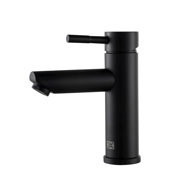 Elegant Lighting Mia Vanity Faucet, Matte Black