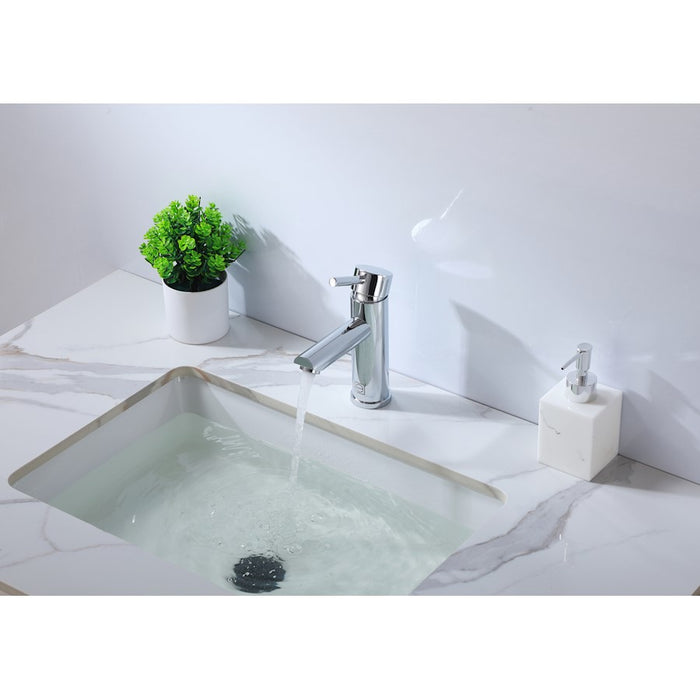 Elegant Lighting Mia Vanity Faucet, Chrome