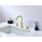 Elegant Lighting Leah Vanity Faucet, Brushed Gold