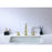 Elegant Lighting Leah Vanity Faucet, Brushed Gold