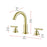 Elegant Lighting Leah Vanity Faucet, Brushed Gold
