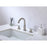 Elegant Lighting Leah Vanity Faucet, Brushed Nickel