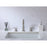 Elegant Lighting Leah Vanity Faucet, Brushed Nickel