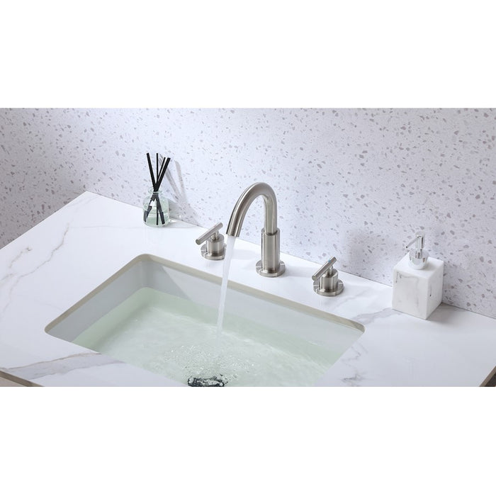 Elegant Lighting Leah Vanity Faucet, Brushed Nickel