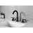 Elegant Lighting Leah Vanity Faucet, Matte Black