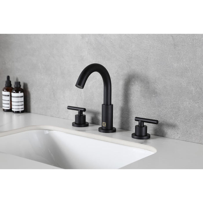 Elegant Lighting Leah Vanity Faucet, Matte Black