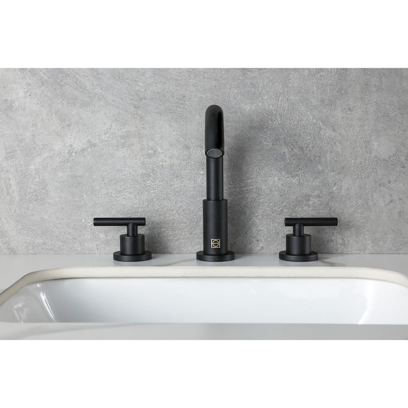 Elegant Lighting Leah Vanity Faucet, Matte Black