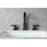 Elegant Lighting Leah Vanity Faucet, Matte Black
